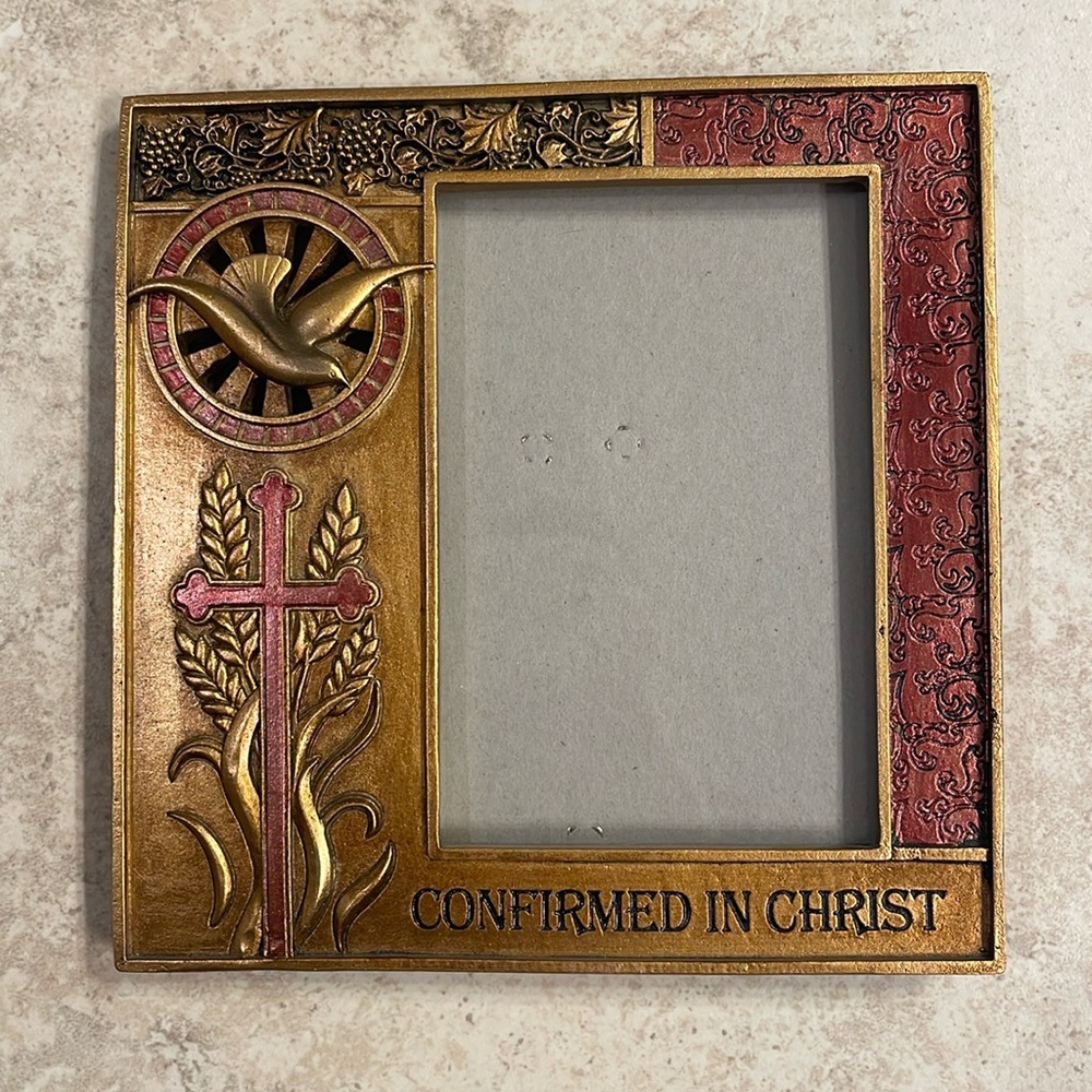 Confirmation picture frame